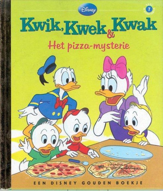 Kwik,Kwak en Kwek. het pizza mysterie.   disney gouden boekje deel 7 cadeau geven