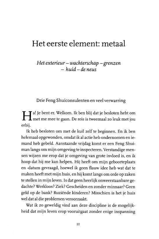 Titelpagina van 'Het eerste element: metaal'.
