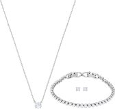 Swarovski Attract Set Emily Cubic Zirkonia White 5408443 (Lengte: 38 cm)