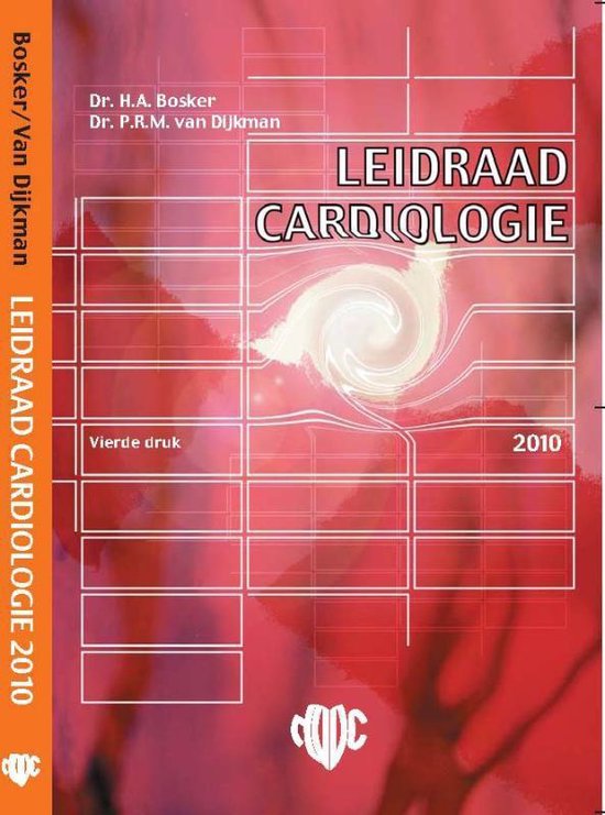 Cover van het boek 'Leidraad cardiologie'