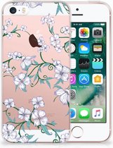 iPhone SE | 5S Uniek TPU Hoesje Blossom White
