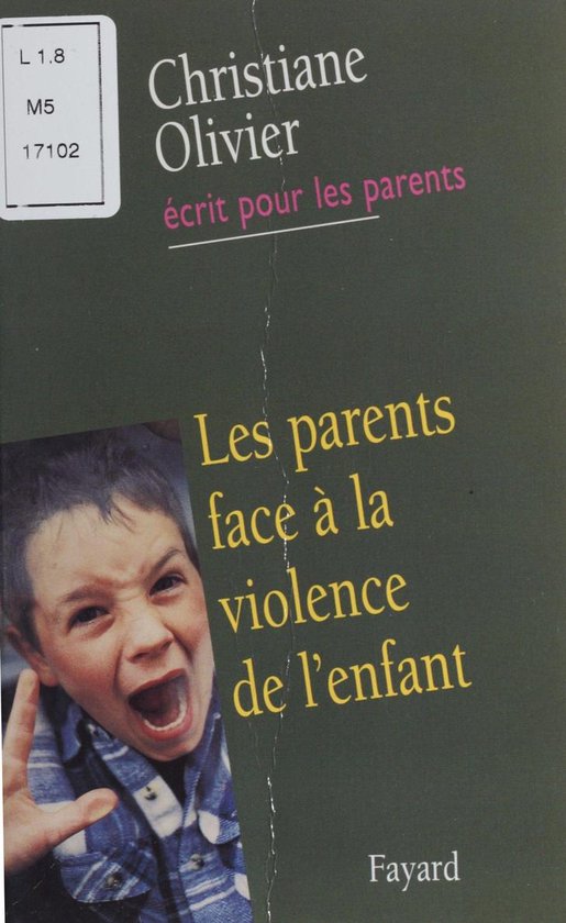 Les Parents face à la violence de l'enfant - cover