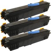 PlatinumSerie® 3 x toner XL black alternatief voor Konica Minolta PagePro 1300 18.000 pagina's