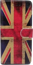 iPhone X & XS Hoesje met Print - Portemonnee Book Case - Kaarthouder & Magneetlipje - UK Vlag