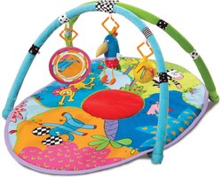 Taftoys Zachte Speelmat /Gym met afneembare bogen - Safari Gym