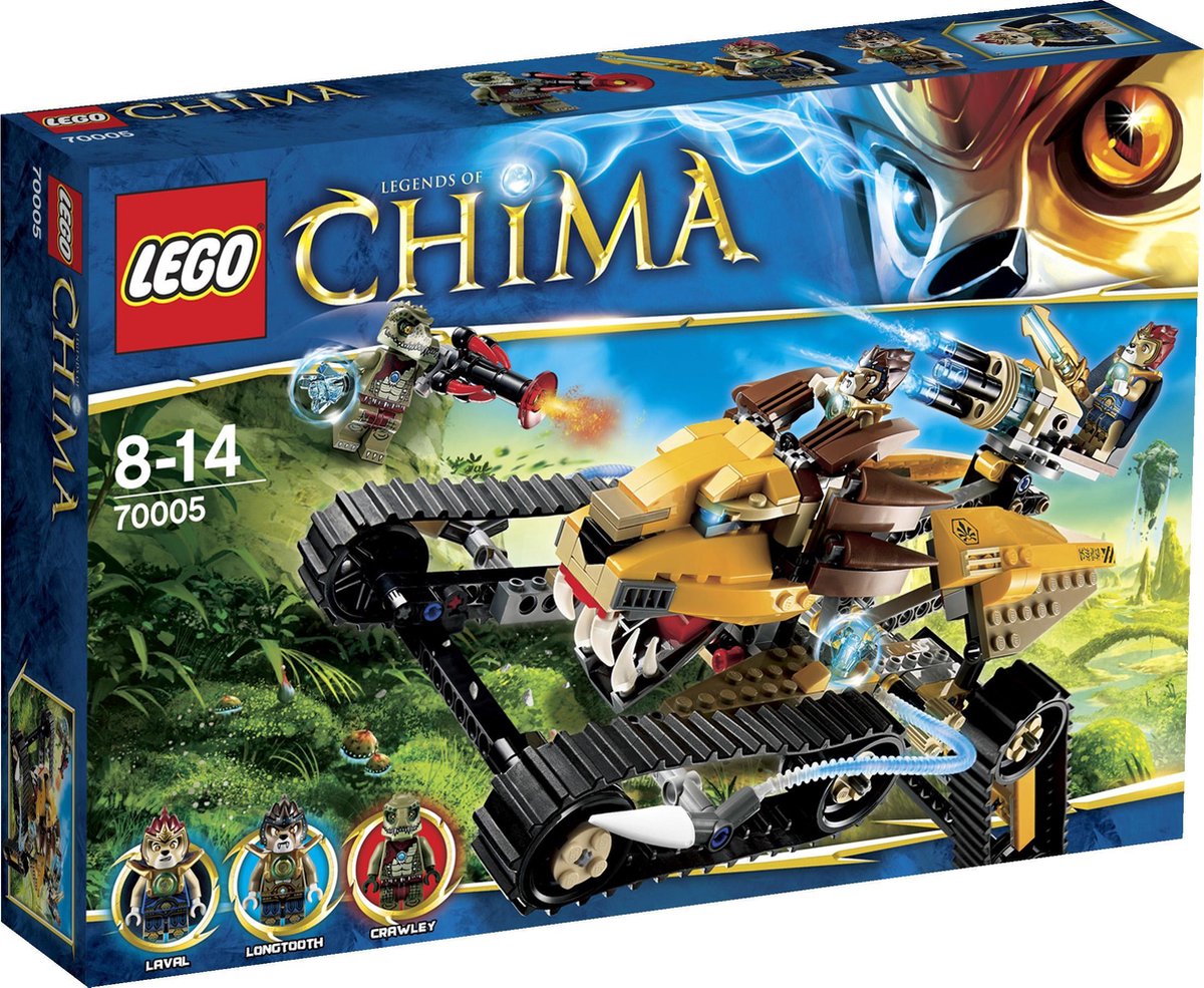 Jaarlijks Fonkeling Oriëntatiepunt LEGO Chima Laval's Royal Fighter - 70005 | bol.com