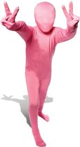 Roze Morphsuit voor kinderen | Secon Skin pak 128/134