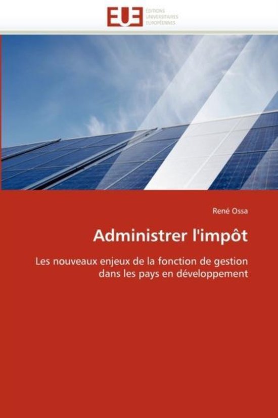 Administrer l'impôt - cover