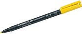 Staedtler 317-1 permanente marker Geel 1 stuk(s)