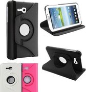 Galaxy Tab 3 T110 7.0 inch Rotating Hoesje Case Paars