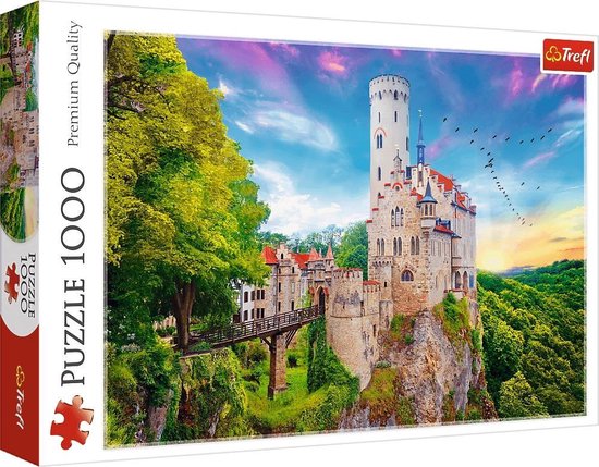 Maak een naam Vestiging katje Trefl Kasteel Lichtenstein puzzel - 1000 stukjes | bol.com