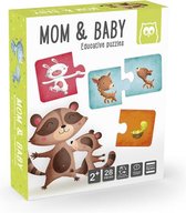 Eurekakids Combi Puzzel Dieren - Mom & Baby - Educatief