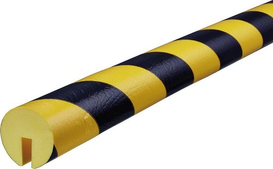Stootrand PU-schuim geel/zwart flexibel online kopen