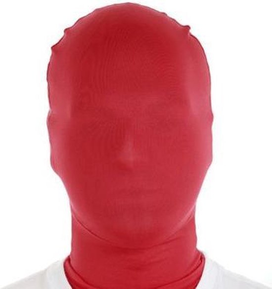 Orginele morphsuit masker rood bol.com