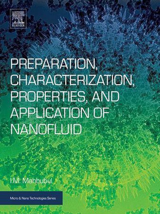 Micro and Nano Technologies - Preparation, Characterization, ... - cover