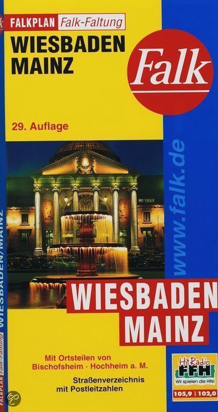 Cover van het boek 'Wiesbaden mainz plattegrond 1363'