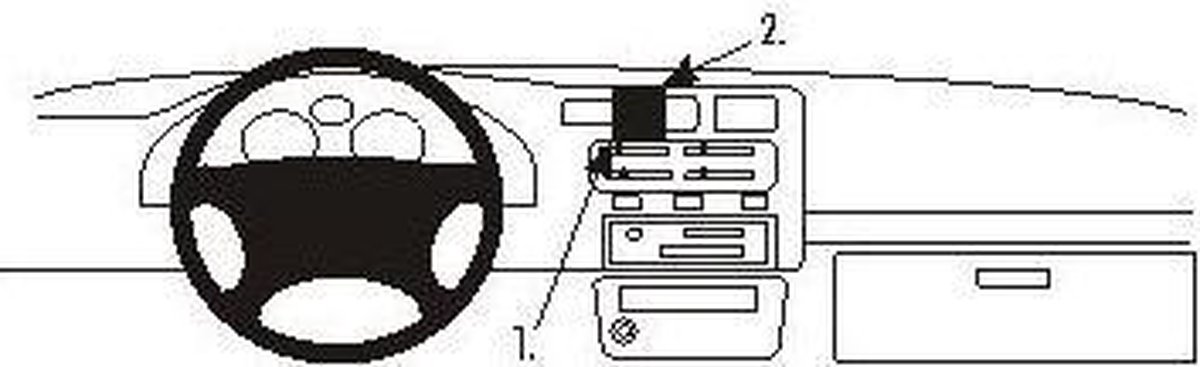 Brodit Proclip Center Mount (852098)