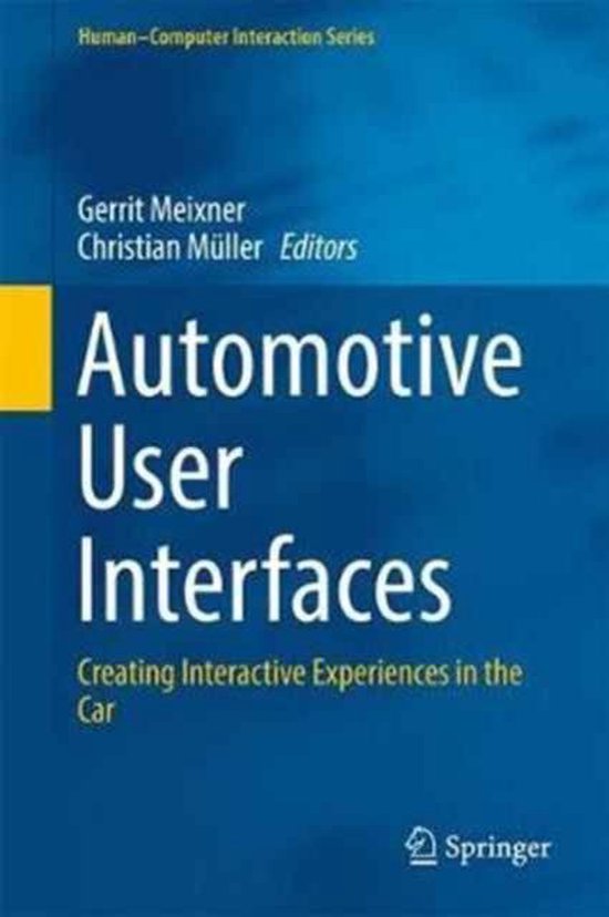 Automotive User Interfaces - cover