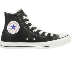 Converse All Star Hi Leather 132170C - zwart - maat 45