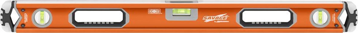 Aluminium waterpas - box beam 81 cm - 1 stuk - meetnauwkeurigheid 0.5 mm mm/m