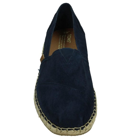Toms Heren Espadrilles Beige suede vlecht espadrille | Van den Assem