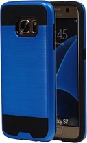 Blauw BestCases Tough Armor TPU back cover hoesje voor Samsung Galaxy S7