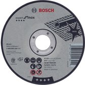 Doorslijpschijf recht Expert for Inox AS 30 S INOX BF, 115 mm, 22,23 mm, 3,0 mm 1st