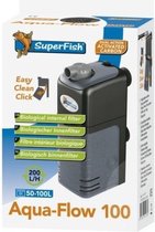 SuperFish AquaFlow 100 Dual Action - Aquariumfilter - 200 L/u