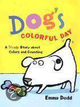 Dog's Colorful Day