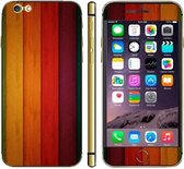 iPhone 6(S) (4.7 inch) Skin sticker Colorfull Wood Pattern