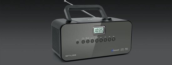 Muse M-22BT - Draagbare radio/CD-speler met bluetooth | bol.com