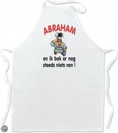 Mijncadeautje Schort Leuke keukenschort Abraham