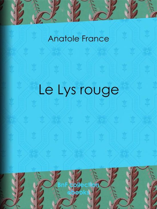 Le Lys rouge - cover