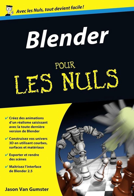 Blender Poche Pour les Nuls - cover