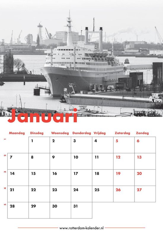 Rotterdam Kalender 2019 | MS Fotografie