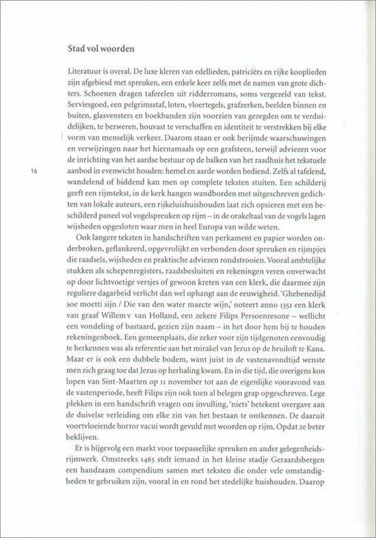 Geschiedenis van de Nederlandse literatuur  -   Gevleugelde woord