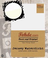 Fohde Hoeslaken Jersey Waterdicht hoeslaken - 90 X 200 cm