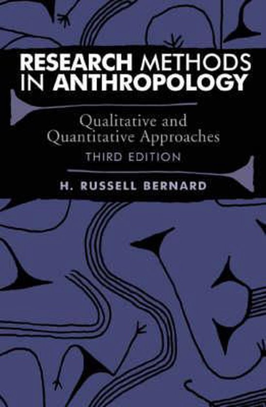 Research Methods In Anthropology - cover