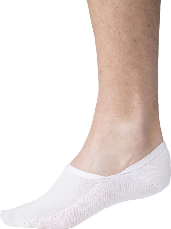 Steps Onzichtbare Sneaker Sok Wit Polyamide 2 paar 39-42