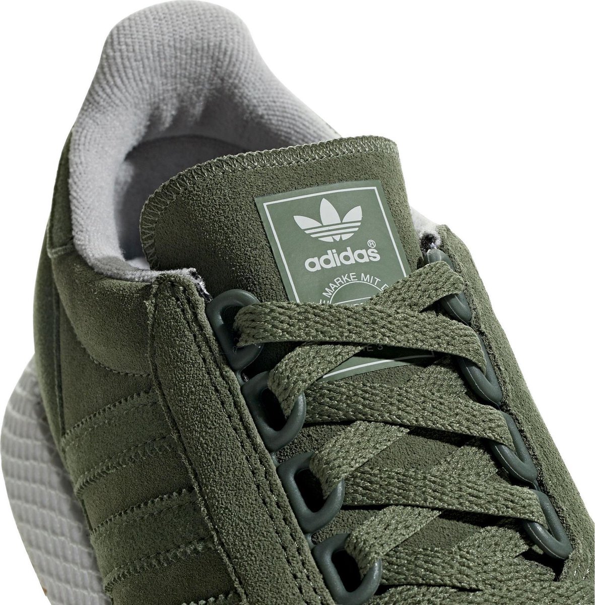 adidas Forest Grove Sneakers - Maat 38 - Unisex - donker groen/wit | bol.com