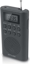 Muse M-03R PLL FM Pocketradio Zwart