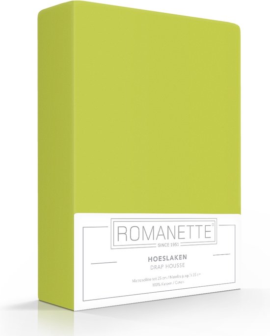Luxe Verkoelend Hoeslaken - Mint - 180x200 cm - Katoen - Romanette
