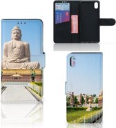 Xiaomi Redmi 7A Flip Cover Boeddha