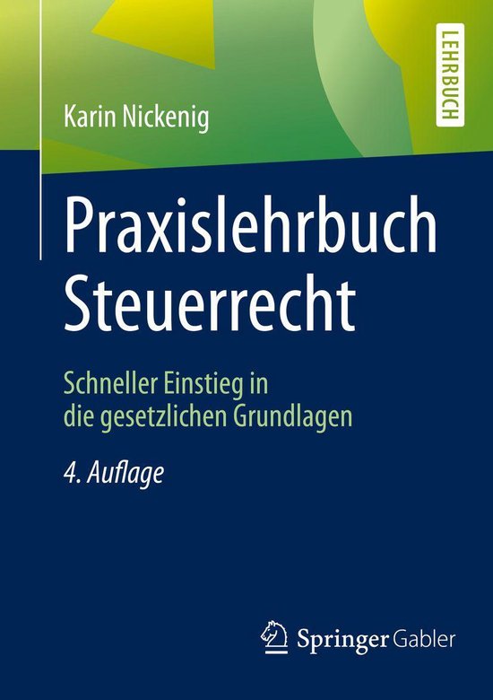 Praxislehrbuch Steuerrecht - cover