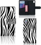 Xiaomi Redmi 7A Telefoonhoesje met Pasjes Zebra
