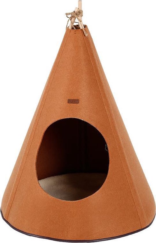 | Honden tent of katten tent iglo tippie wigwam BRUIN Dieren wigwam met kussen voor €14,99