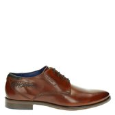 Bugatti heren veterschoen - Cognac - Maat 42