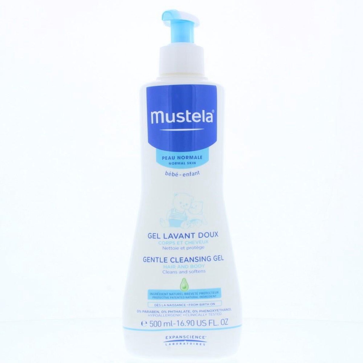 Mustela B?b?-enfant Gentle Cleansing Gel 500ml - Normal Skin