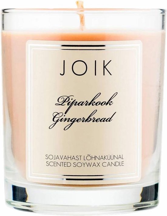 Joik Natuurlijke Geurkaars - Gingerbread | bol.com