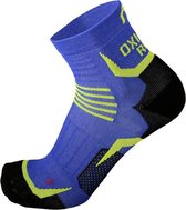 Mico OXI-JET compression short socks blauw maat M